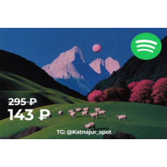 Spotify Premium — купить дёшево | без рекламы | на свой аккаунт | 1/3/6/12 мес