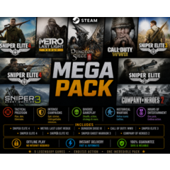 Call of Duty: WWII, Sniper Elite 2,3,4, Metro, COh2 / Steam / Оффлайн / Без Очереди