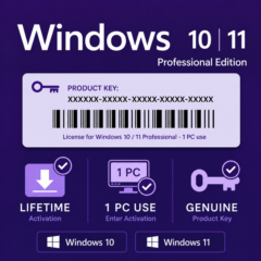 Windows 10 / 11 Home / Pro – Оригинальный ключ активации | Быстрая доставка | 1 ПК