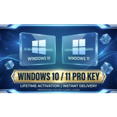 Ключ Windows 10 / 11 Pro Retail — Пожизненная активация — Мгновенная доставка