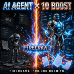 [ИМБА] AI парсер Firecrawl🔥 100k кредитов ChatGPT Claude Cursor Windsurf Antigravity
