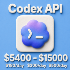 ⚡Баланс API $5400 | Chat GPT-5.6 и Codex