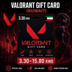 Valorant Gift Card (Кувейт) 3.30–15.80 KWD | Код пополнения