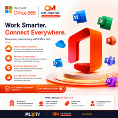 Microsoft Office 365 Premium - 1TB | 5 devices on your account | 1 Year Subscription