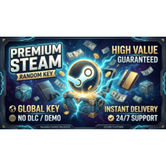 Premium Steam Random Key | Высокое качество и Гарантия | Global