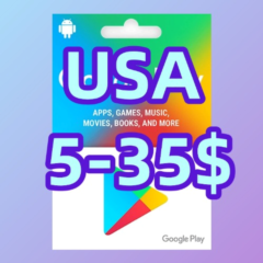 Авто 🔥 Google Gift Card 🔥 5–35 $ и 500 TL ✅ Есть в наличии