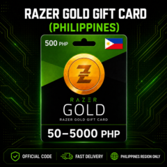 Razer Gold Gift Card (Филиппины) 50–5000 PHP | Код пополнения