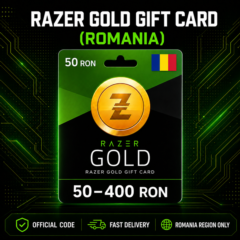 Razer Gold Gift Card (Румыния) 50–400 RON | Код пополнения
