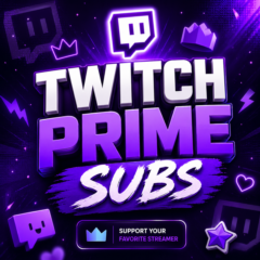 Twitch Prime Subs