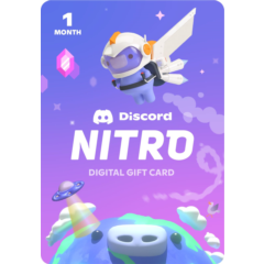 DISCORD nitro full 1 Month GIFT