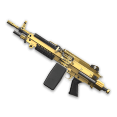 Золотой M249 Para