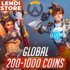 (АВТО)Overwatch 200/500/1000 Монет Global Region