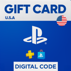 PlayStation Network Gift Card (PSN) 1-2-3-4-5-10-15-20-25-30-40-50-75-100 USD$ (США)