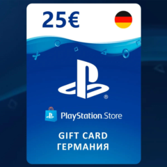 PlayStation (PSN) Gift Card [25 Евро] Германия