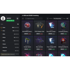 Автовыдача • CS 2 • Инвентарь $8,787.63 • Полный доступ • VAC
