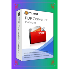 Tipard PDF Converter Platinum Код регистрации на 1 год