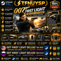 007 First Light Deluxe [Все DLC]・+Патчи・STEAM・Моментально・[+Бонусы]