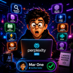 🧠 Perplexity AI Pro (1 Month) Account – Auto Delivery  | +30 дней гарантии