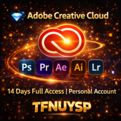 Adobe Creative Cloud Полный Доступ 14 Дней | Личный Аккаунт | TFNUYSP + ПОДАРОК