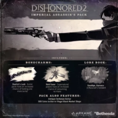 🔑Dishonored 2 - Imperial Assassin&acute;s (Assassins DLC)(Steam Ключ РФ+Мир)