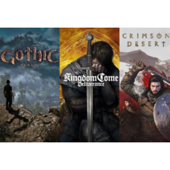 Gothic 1 Remake + Forza horizon 6 + Crimson Desert