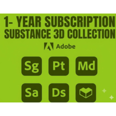 ADOBE SUBSTANCE 3D COLLECTION КЛЮЧ НА 1 ГОДА (все страны)