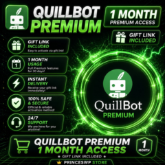 🚀 QuillBot Premium 1 Месяц ⚡ Купон Код 🔥 Мгновенная Доставка