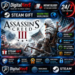 Assassin’s Creed III — Steam Gift / Region-Free / Worldwide