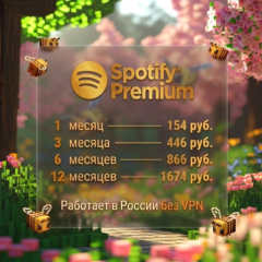 Spotify Premium — Активация на ваш аккаунт | 1,3,6,12 месяцев