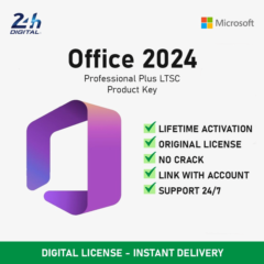Office 2024 Pro Plus License Key Активация лицензионного ключа - LTSC