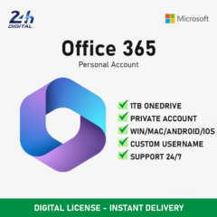 Office 365 Pro Plus | Личный кабинет | 5 Devices | for MacOS/Android/iOS/Tablet