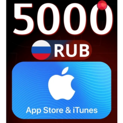 🇷🇺 Подарочная карта Apple AppStore на 5000 руб