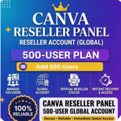 Canva Reseller Panel - 500 Users Account| Private Account | Быстрая доставка