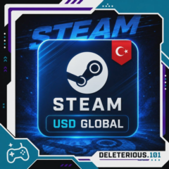 Подарочная карта Steam Global в долларах США, Турция-США 5-10-20-50