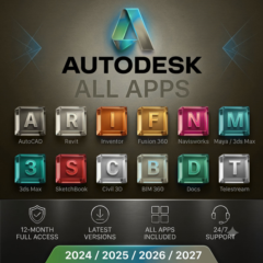 Autodesk All Apps | 12 месяцев | Прямая активация на вашем аккаунте Autodesk