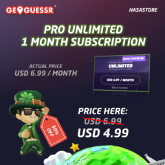 ✅ Подписка GeoGuessr на ВАШ АККАУНТ -- БЕЗ ВХОДА В АККАУНТ | Pro Unlimited на 1 месяц