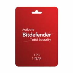 Bitdefender Total Security для 1 устройства, лицензия на 1 год (глобальная версия)