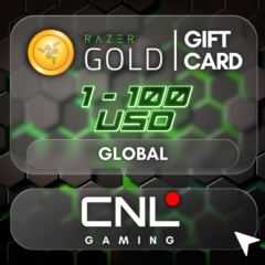 24/7 AUTO | Razer Gold от 1 до 500 долларов США [Глобальный]