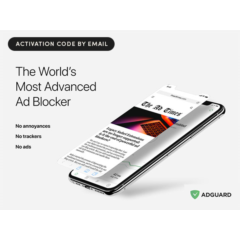 Семейный тарифный план Adguard: пожизненная подписка на 9 устройств
