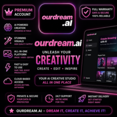Подписка OurDream AI | Premium / Deluxe | 1 месяц | Приватный доступ | 1 000–5 000 мо