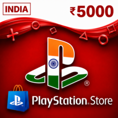 5000 INR - PlayStation PSN - Индия