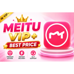 Meitu VIP+( SVIP ) Подписка на 1 месяц