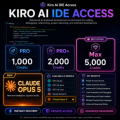 Kiro Pro / Pro+ / Max | Личный аккаунт | Мгновенная автовыдача [24/7]