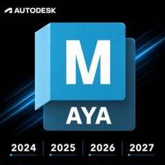 Autodesk Maya 2024-2027 Активация 12 месяцев