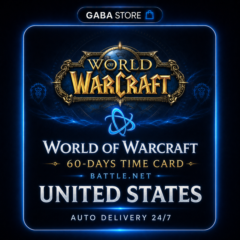 World of Warcraft 60-days Time Card / Battle.net Ключ / США | АВТОВЫДАЧА 24/7