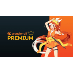 Crunchyroll Premium – Аккаунт на 1 год | Без рекламы, полный доступ, HD‑качество
