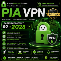 PrivateInternetAccess.com PIA VPN до 2028 года и далее