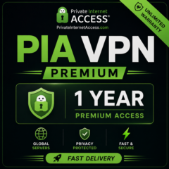 PIA VPN PREMIUM (1 год) Безлимитная гарантия