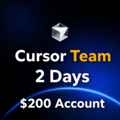 Cursor AI Team Подписка | Полный доступ| Мгновенная доставка