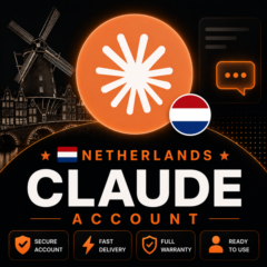 🇳🇱 Netherlands Claude Account Pro, Max 5x, Max 20x | BEST PRICE, FULL WARRANTY